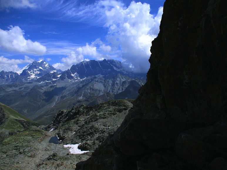 Foto: Andreas Koller / Klettersteigtour / Via ferrata de la Grande Chenalette et Pointe de Drone (2950m) / 02.08.2019 19:11:52