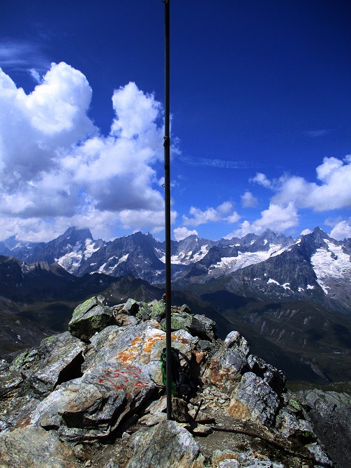 Foto: Andreas Koller / Klettersteigtour / Via ferrata de la Grande Chenalette et Pointe de Drone (2950m) / Pointe de Drone / 02.08.2019 19:11:21