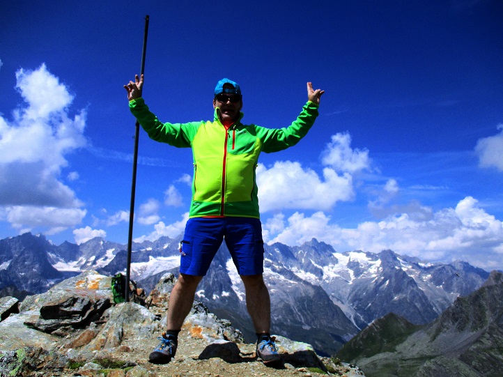 Foto: Andreas Koller / Klettersteigtour / Via ferrata de la Grande Chenalette et Pointe de Drone (2950m) / 02.08.2019 19:10:58