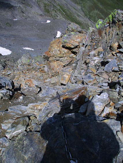 Foto: Andreas Koller / Klettersteigtour / Via ferrata de la Grande Chenalette et Pointe de Drone (2950m) / 02.08.2019 19:09:38