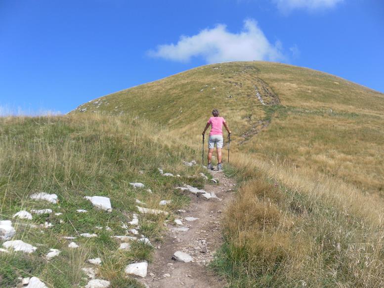Foto: Wolfgang Lauschensky / Wandertour / Monte Palanzone über Monte Bolettone / Direttissima zum Monte Palanzone / 02.10.2019 19:52:24