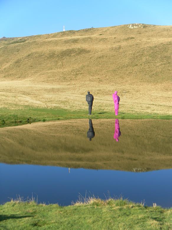 Foto: Wolfgang Lauschensky / Wandertour / Monte Tamaro 1963m bis Monte Lema 1619m / Skulpturenpfad / 04.10.2019 01:12:52