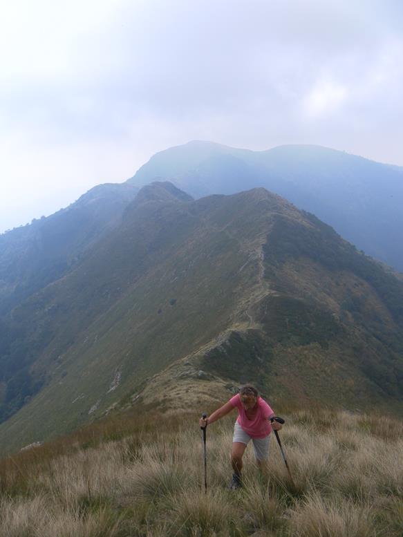 Foto: Wolfgang Lauschensky / Wandertour / Monte Tamaro 1963m bis Monte Lema 1619m / am Monte Magno / 04.10.2019 01:11:51