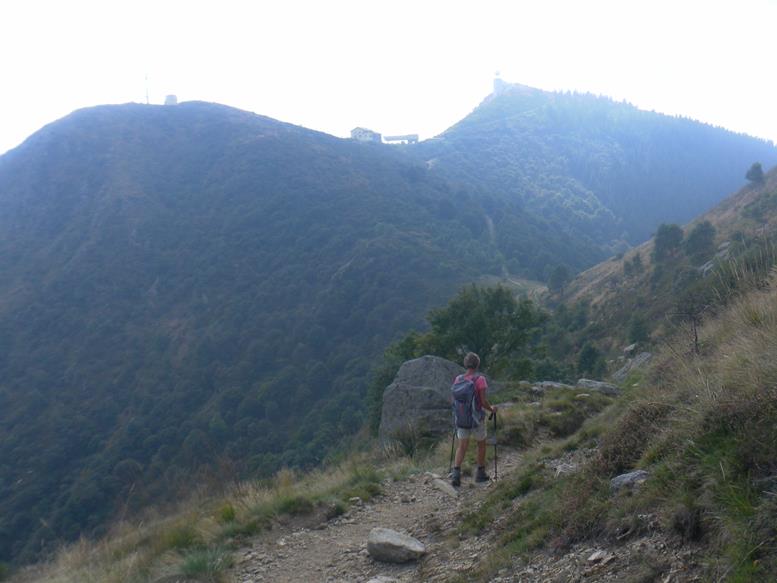 Foto: Wolfgang Lauschensky / Wandertour / Monte Tamaro 1963m bis Monte Lema 1619m / Monte Lema / 04.10.2019 01:11:29