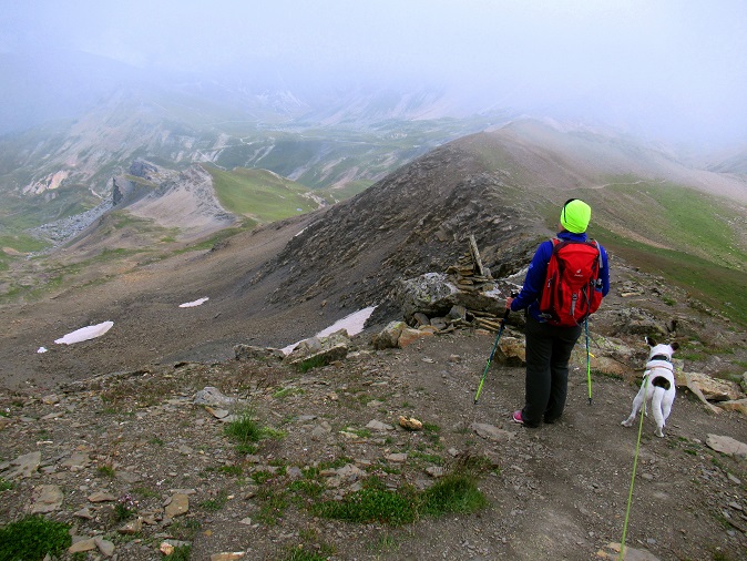 Foto: Andreas Koller / Wandertour / Pic Blanc du Galibier (2955m) / Abstieg vom Pic Blanc du Galibier / 25.10.2019 00:20:10