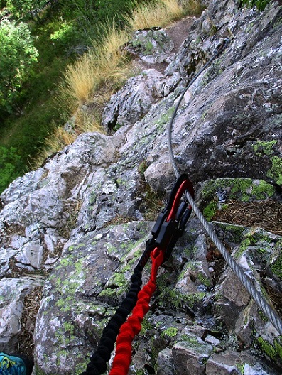 Foto: Andreas Koller / Klettersteigtour / Via ferrata du Rocher du Bez (1650m) / 14.11.2019 00:05:05