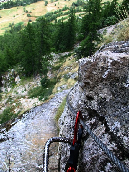 Foto: Andreas Koller / Klettersteigtour / Via ferrata du Rocher du Bez (1650m) / 14.11.2019 00:03:50