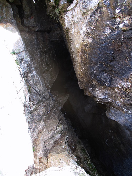 Foto: Andreas Koller / Klettersteigtour / Via ferrata du Rocher du Bez (1650m) / 14.11.2019 00:02:19
