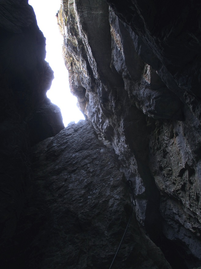 Foto: Andreas Koller / Klettersteigtour / Via ferrata du Rocher du Bez (1650m) / 14.11.2019 00:01:46