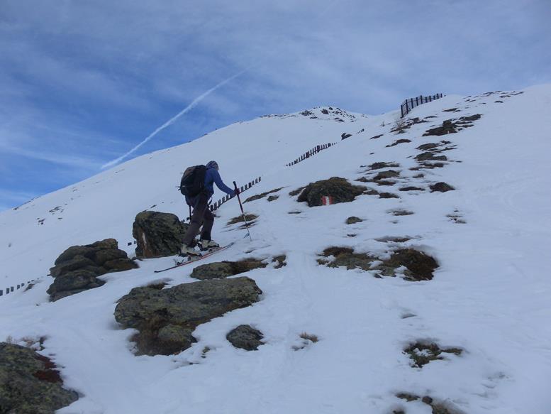 Foto: Wolfgang Lauschensky / Skitour / Gabesitten 2665m / Südgratrücken / 05.01.2020 00:19:27
