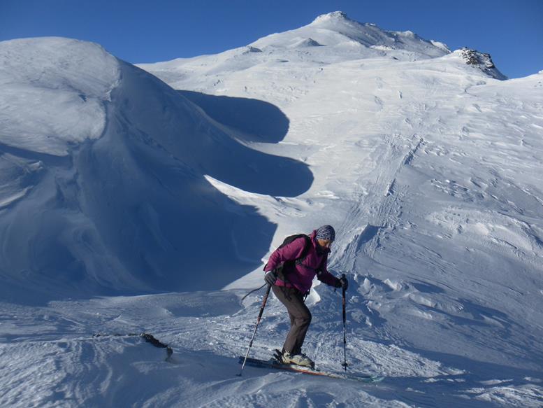 Foto: Wolfgang Lauschensky / Skitour / Böses Weibele 2521m und Hochstein 2057m / leichtes Auf und Ab / 05.01.2020 19:37:49