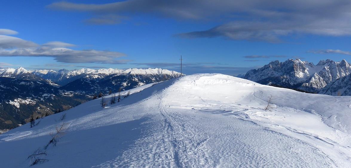 Foto: Wolfgang Lauschensky / Skitour / Böses Weibele 2521m und Hochstein 2057m / Hochstein / 05.01.2020 19:37:41