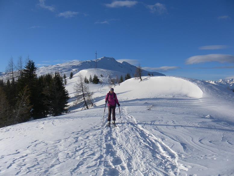 Foto: Wolfgang Lauschensky / Skitour / Böses Weibele 2521m und Hochstein 2057m / Hochstein vor Bösem Weibele / 05.01.2020 19:37:37