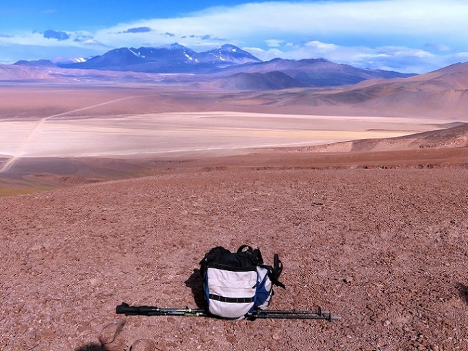 Foto: Andreas Koller / Wandertour / Cerro Laguna Santa Rosa (4132m) / 30.01.2020 02:37:50