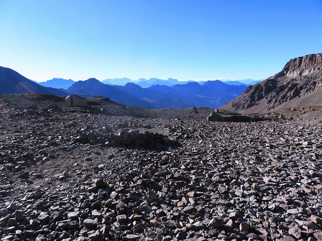 Foto: Andreas Koller / Wandertour / Plomo-Trekking 4: Cerro Leonera (4954m) / Vom Refugio Federacion auf den Cerro Leonera / 28.02.2020 21:31:56