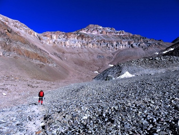 Foto: Andreas Koller / Wandertour / Plomo-Trekking 4: Cerro Leonera (4954m) / Cerro Leonera / 28.02.2020 21:31:32