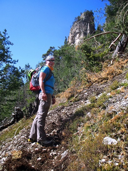 Foto: Andreas Koller / Klettersteigtour / Via ferrata Attilio Sieff auf die Punta Polse (1450m) / 15.06.2020 23:56:42