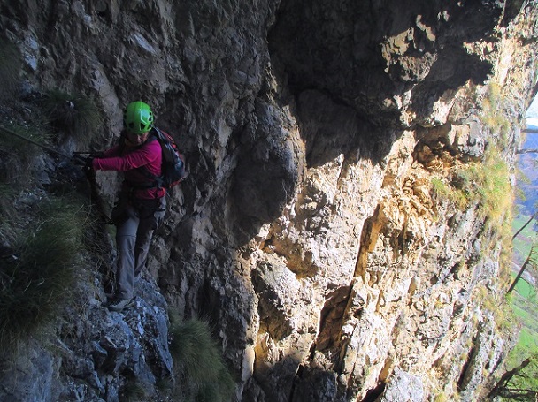 Foto: Andreas Koller / Klettersteigtour / Via ferrata Attilio Sieff auf die Punta Polse (1450m) / 15.06.2020 23:55:33
