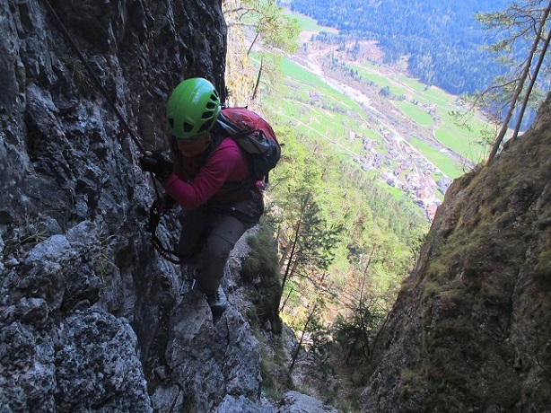 Foto: Andreas Koller / Klettersteigtour / Via ferrata Attilio Sieff auf die Punta Polse (1450m) / 15.06.2020 23:55:26