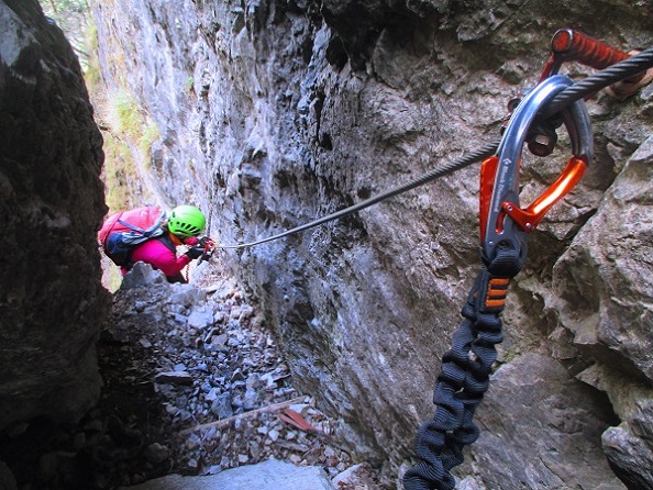 Foto: Andreas Koller / Klettersteigtour / Via ferrata Attilio Sieff auf die Punta Polse (1450m) / 15.06.2020 23:55:18