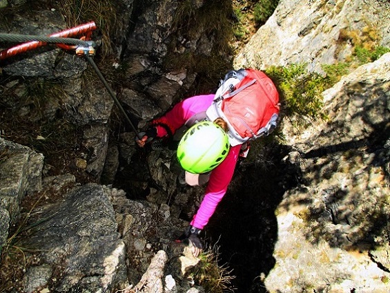 Foto: Andreas Koller / Klettersteigtour / Via ferrata Attilio Sieff auf die Punta Polse (1450m) / 15.06.2020 23:54:49