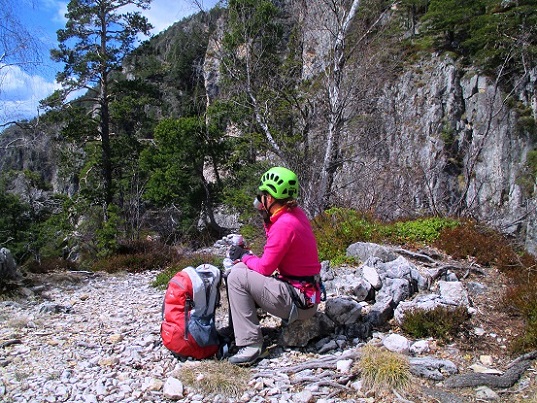 Foto: Andreas Koller / Klettersteigtour / Via ferrata Attilio Sieff auf die Punta Polse (1450m) / 15.06.2020 23:54:22