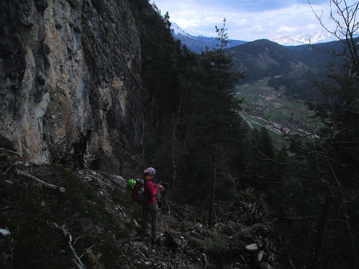 Foto: Andreas Koller / Klettersteigtour / Via ferrata Attilio Sieff auf die Punta Polse (1450m) / Abstieg / 15.06.2020 23:52:43