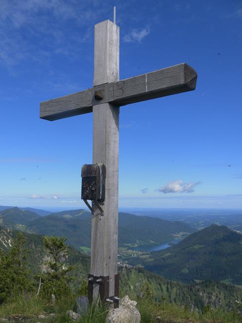 Foto: Wolfgang Lauschensky / Wandertour / Aiplspitz Überschreitung zum Hochmiesing / Schliersee von der Heißenplatte / 17.07.2020 17:58:57