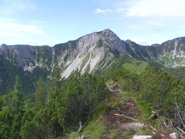 Foto: Wolfgang Lauschensky / Wandertour / Aiplspitz Überschreitung zum Hochmiesing / Aiplspitz Nordgrat von der Heißenplatte / 17.07.2020 17:58:52