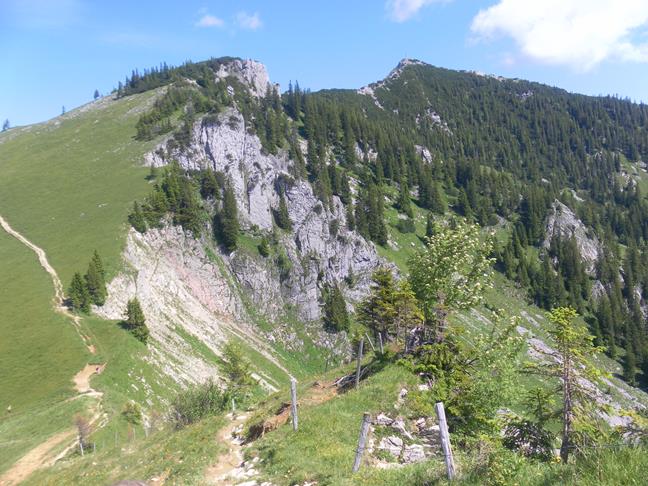Foto: Wolfgang Lauschensky / Wandertour / Aiplspitz Überschreitung zum Hochmiesing / Tanzeck und Aiplspitz vom Rauhkopf / 17.07.2020 17:57:52