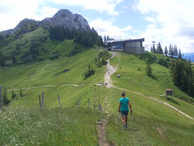 Foto: Wolfgang Lauschensky / Wandertour / Aiplspitz Überschreitung zum Hochmiesing / Taubenstein mit Bergstation / 17.07.2020 17:57:39
