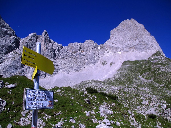 Foto: Andreas Koller / Klettersteigtour / Klettersteig Brudertunnel und Lamsenspitze (2508m) / 12.09.2020 22:31:26