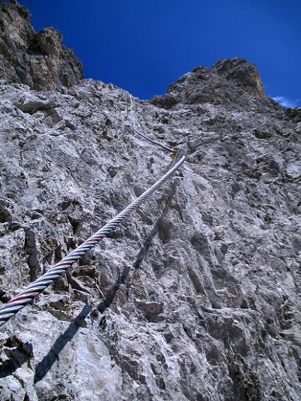 Foto: Andreas Koller / Klettersteigtour / Klettersteig Brudertunnel und Lamsenspitze (2508m) / 12.09.2020 22:26:26
