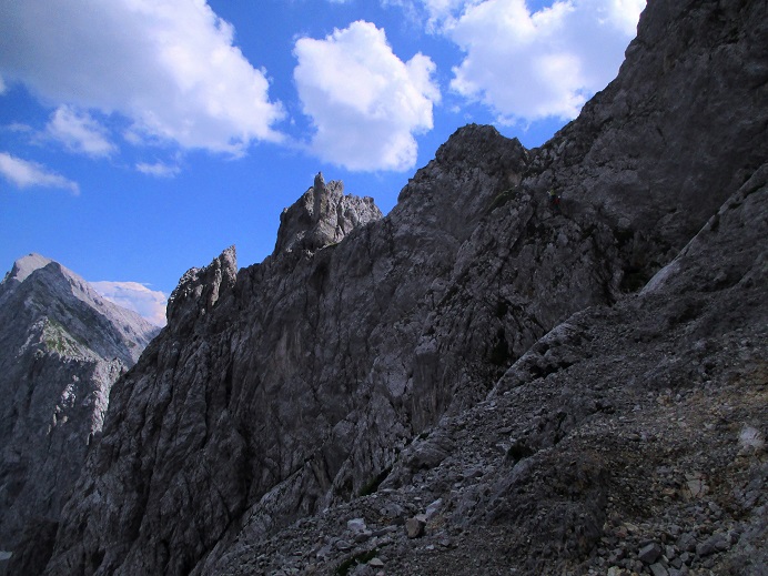 Foto: Andreas Koller / Klettersteigtour / Klettersteig Brudertunnel und Lamsenspitze (2508m) / 12.09.2020 22:21:58