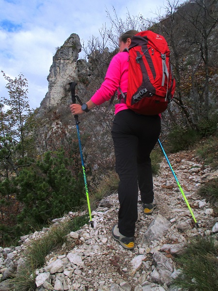 Foto: Andreas Koller / Klettersteigtour / Via ferrata Giordano Bertotti und Chegul (1357m) / 14.10.2020 00:50:06