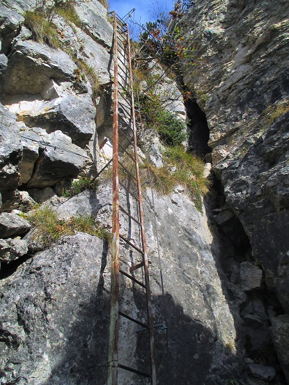 Foto: Andreas Koller / Klettersteigtour / Via ferrata Giordano Bertotti und Chegul (1357m) / 14.10.2020 00:46:26