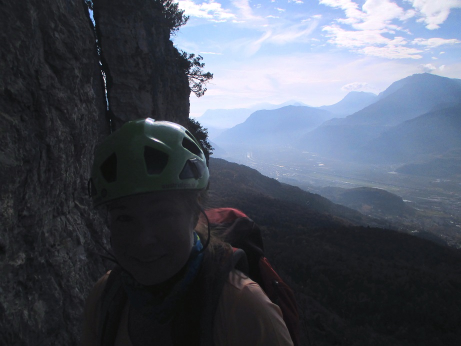 Foto: Andreas Koller / Klettersteigtour / Via ferrata Giordano Bertotti und Chegul (1357m) / 14.10.2020 00:45:45