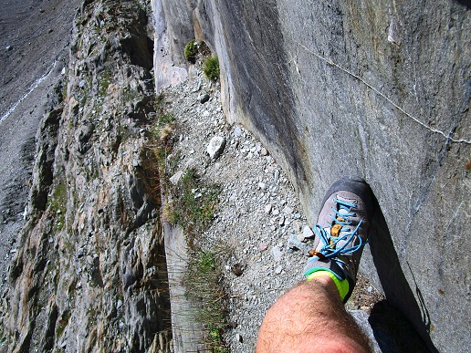 Foto: Andreas Koller / Klettersteigtour / Klettersteig Rock Metal Climbing zur Anenhütte (2366m) / 25.12.2020 18:22:46