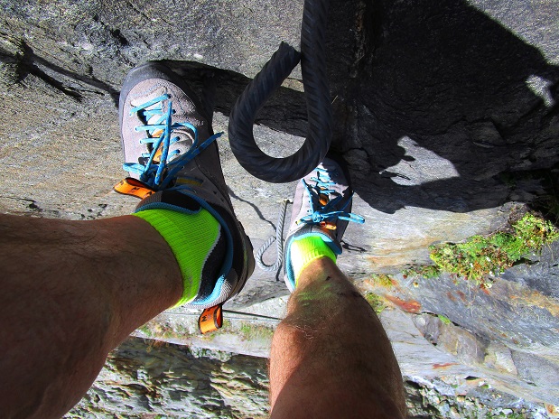 Foto: Andreas Koller / Klettersteigtour / Klettersteig Rock Metal Climbing zur Anenhütte (2366m) / 25.12.2020 18:22:38