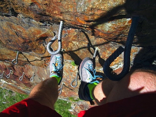 Foto: Andreas Koller / Klettersteigtour / Klettersteig Rock Metal Climbing zur Anenhütte (2366m) / 25.12.2020 18:21:01