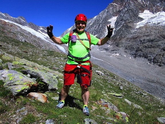 Foto: Andreas Koller / Klettersteigtour / Klettersteig Rock Metal Climbing zur Anenhütte (2366m) / Ausstieg / 25.12.2020 18:20:23