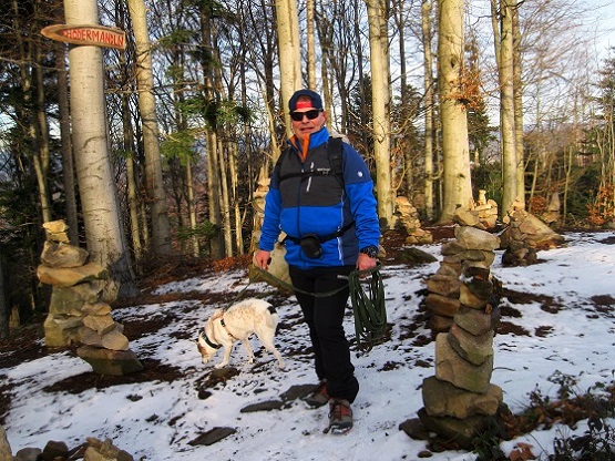 Foto: Andreas Koller / Wandertour / WIR - Runde über den Jochgrabenberg (645m) / Bei den Hodermandln / 10.01.2021 23:44:05