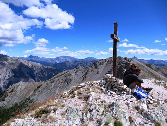 Foto: Andreas Koller / Wandertour / Crete de Peyrolle - Grat mit Aussicht (2645m) / Coix de la Cime / 13.01.2021 01:38:43