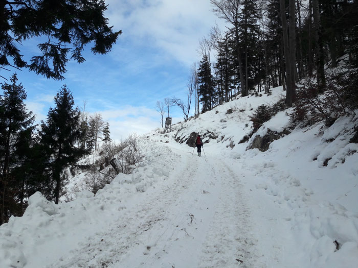 Foto: Rupert Gredler / Skitour / Pitrach / Nach der Scharte / 26.01.2021 17:11:52