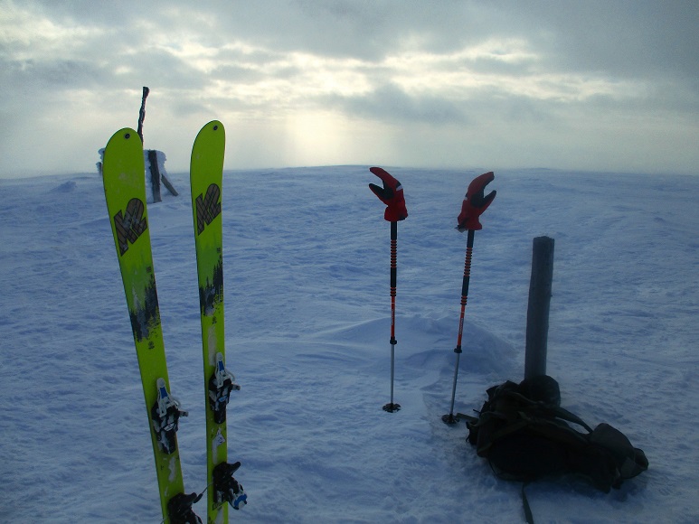 Foto: Andreas Koller / Skitour / Tour Saualpe auf die Ladinger Spitze (2079m) / 30.01.2021 01:50:11