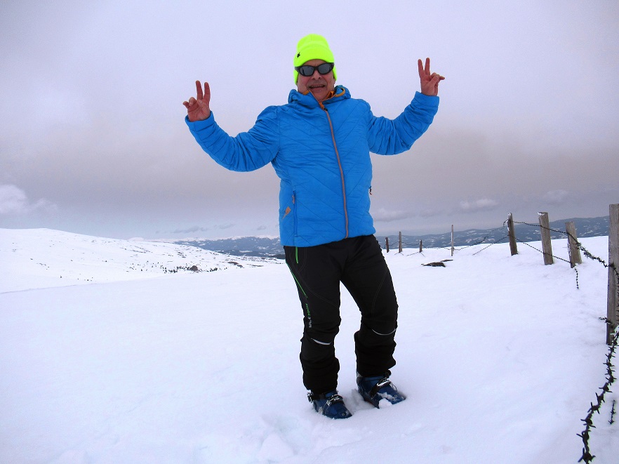 Foto: Andreas Koller / Skitour / Leichte Saualpen-Tour auf zwei Gipfel (1901m) / Am Speikkogel / 14.02.2021 01:15:28