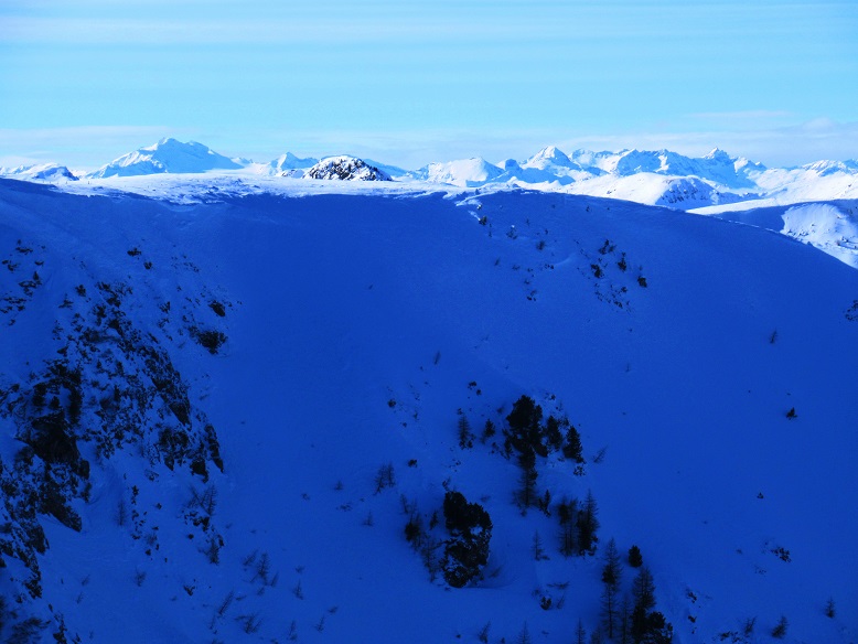 Foto: Andreas Koller / Skitour / Von Flattnitz auf die Kalteben (2145m) / Sogar bis zu den Hohen Tauern reicht der Blick / 28.02.2021 02:26:45