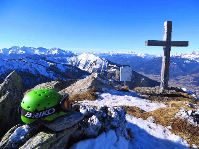 Foto: Andreas Koller / Skitour / Silberling aus dem Liesingtal (1930m) / Vorfreude auf die Abfahrt / 17.03.2021 22:52:01