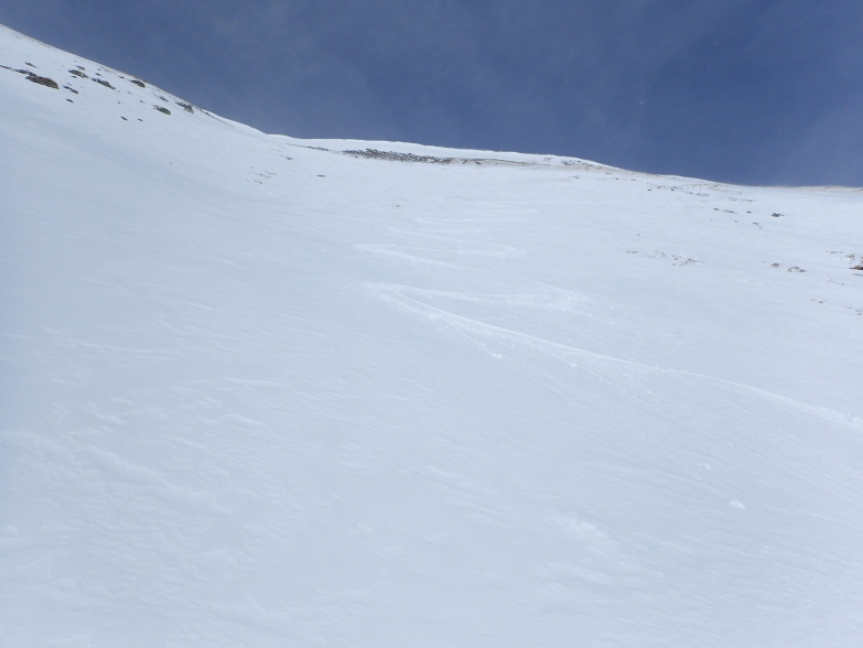 Foto: Manfred Karl / Skitour / Wintertalernock, 2394 m / Im steileren Teil der Gipfelflanke / 19.04.2021 06:57:31