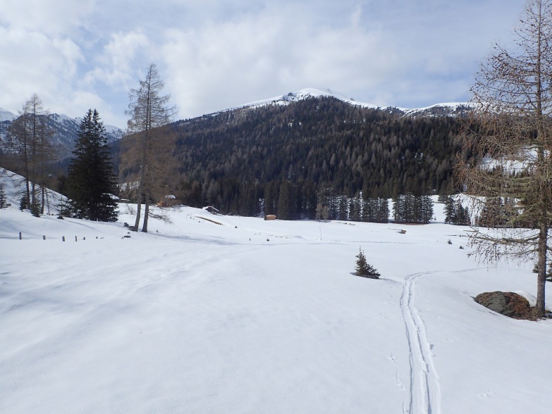 Foto: Manfred Karl / Skitour / Wintertalernock, 2394 m / Beginn des Gegenanstieges zum Hirnkopf / 19.04.2021 06:52:19